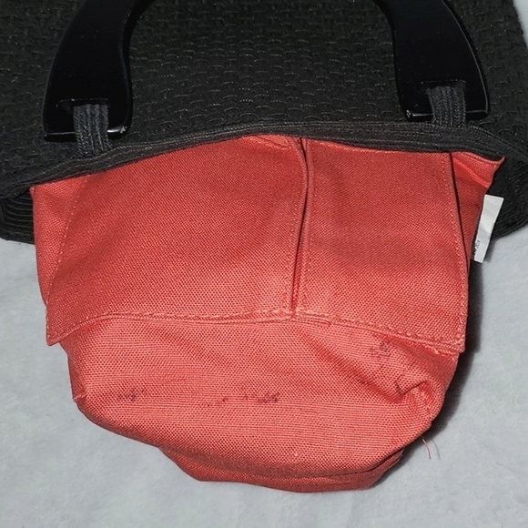 Talbots Dual Top Handle Woven Mini Tote - Picture 10 of 14